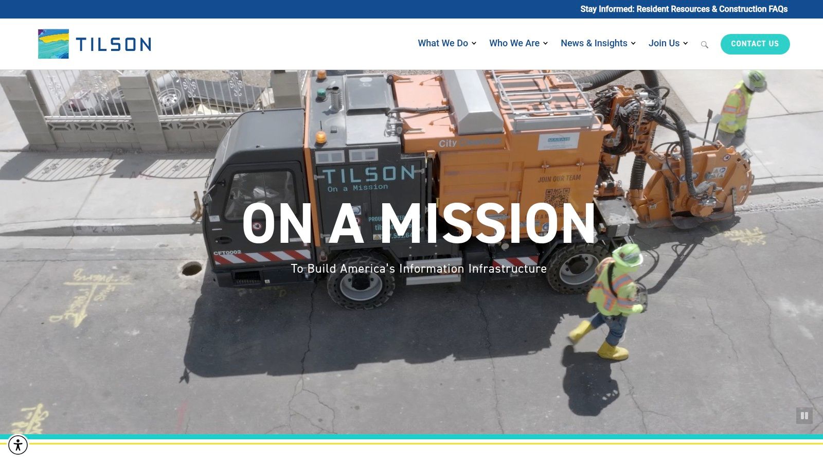 Tilson telecom construction