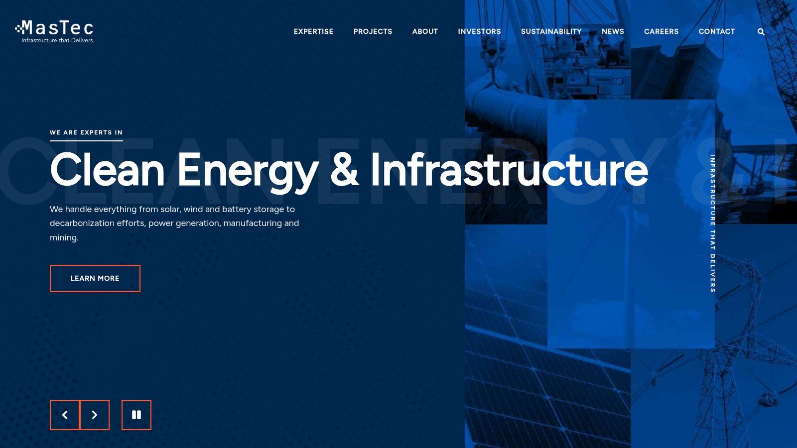 MasTec – Oil & Natural Gas Pipeline Construction