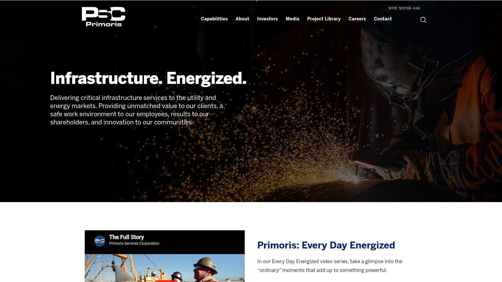 Primoris Pipeline (Primoris Services Corporation)